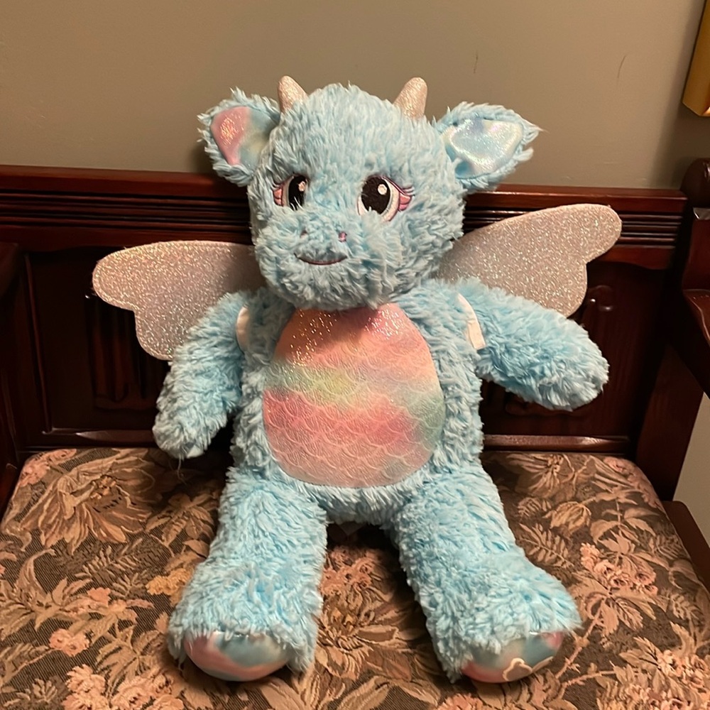 Build-A-Bear Enchanted Blue Dragon.